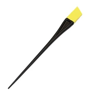 GLYNT SHADOWS Pincel de color de silicona, amarillo (2,2 cm biselado)
