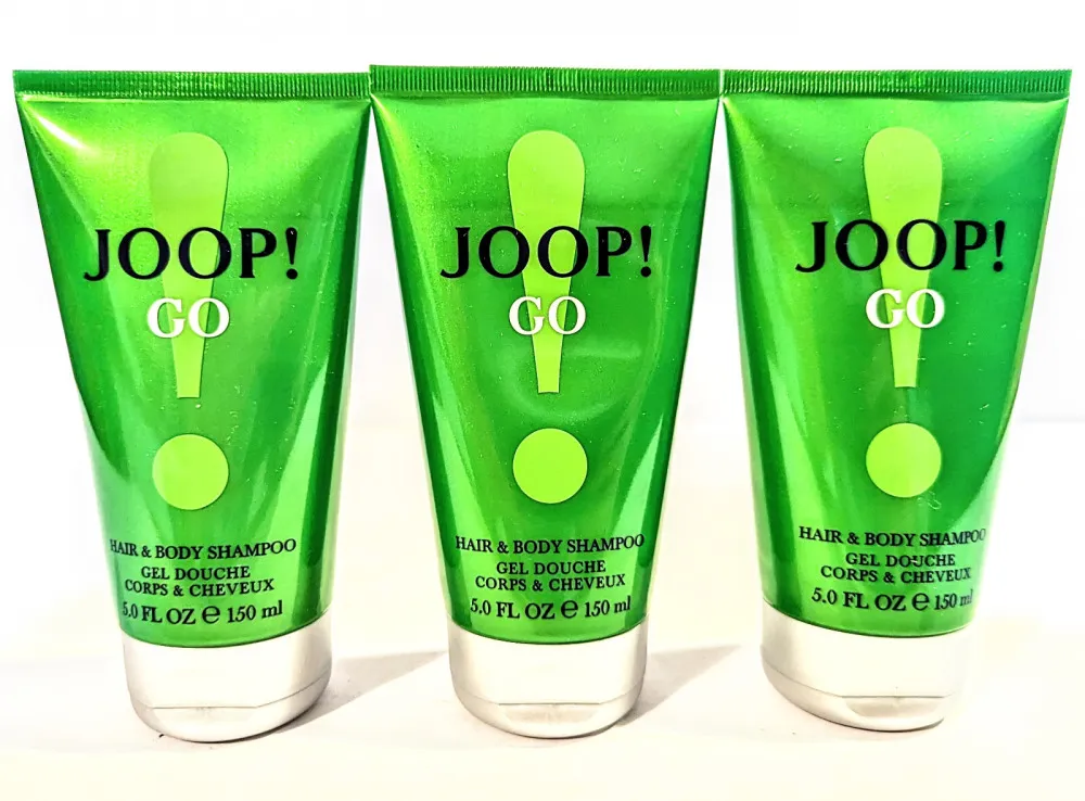 GO gel de ducha para el cuerpo y el cabello para hombre 150 ml