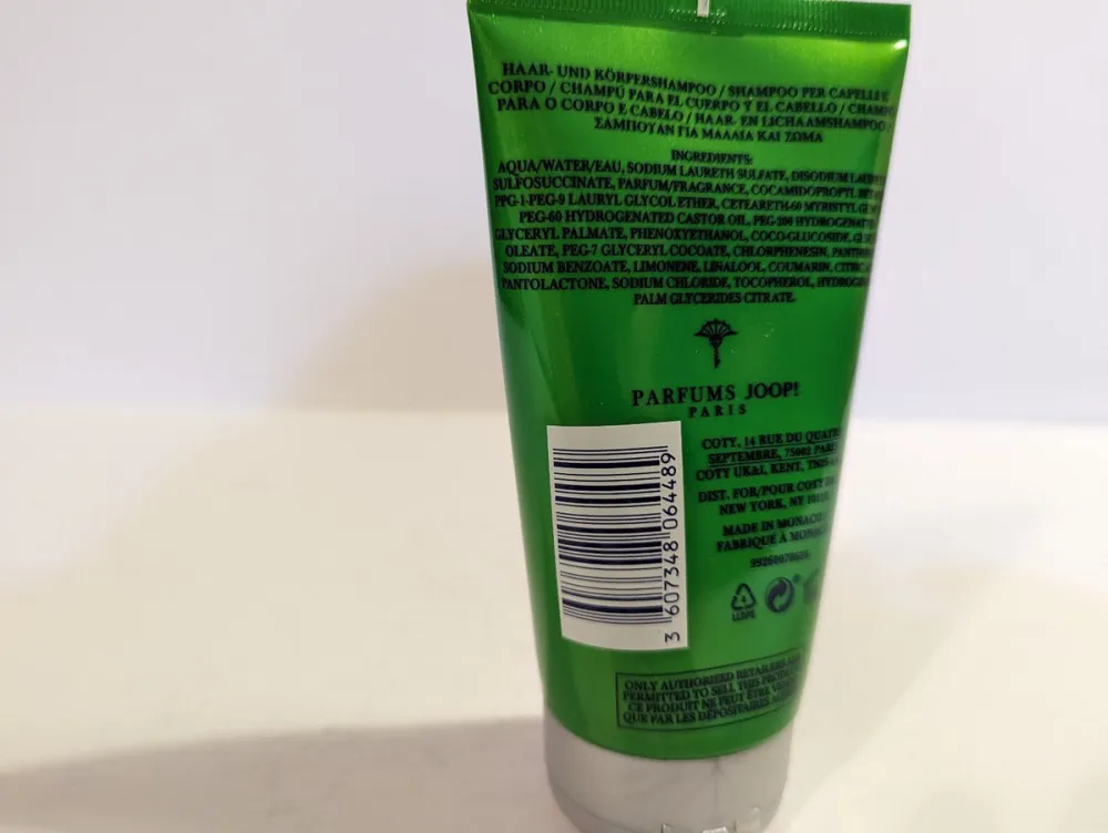 GO gel de ducha para el cuerpo y el cabello para hombre 150 ml