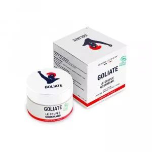 Goliate The Gourmet Couple BIO aceite comestible de masaje y lubricante 2en1 (50 ml) - con aroma y sabor a nuez