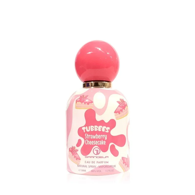 Tubbees Strawberry Cheesecake Eau de Parfum para mujer 50 ml