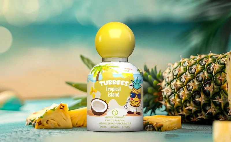 Tubbees Tropical Island agua de perfume unisex 50 ml