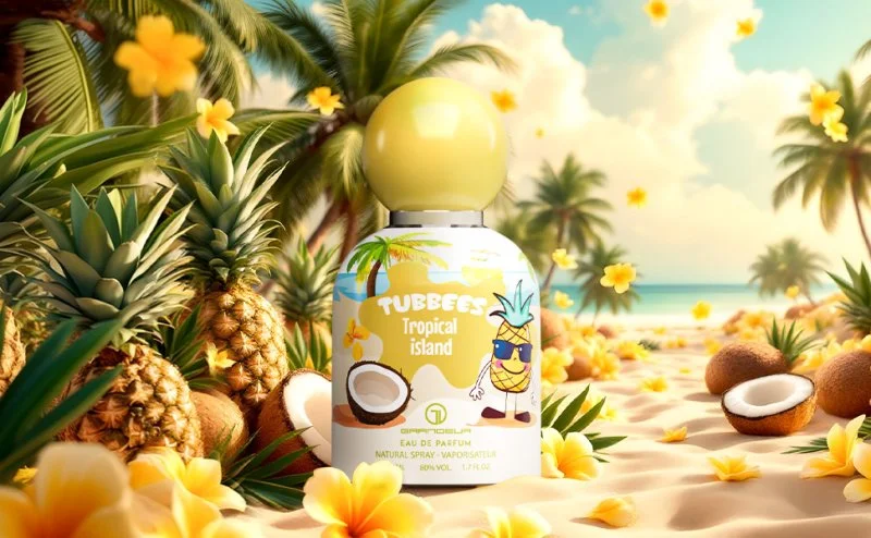 Tubbees Tropical Island agua de perfume unisex 50 ml