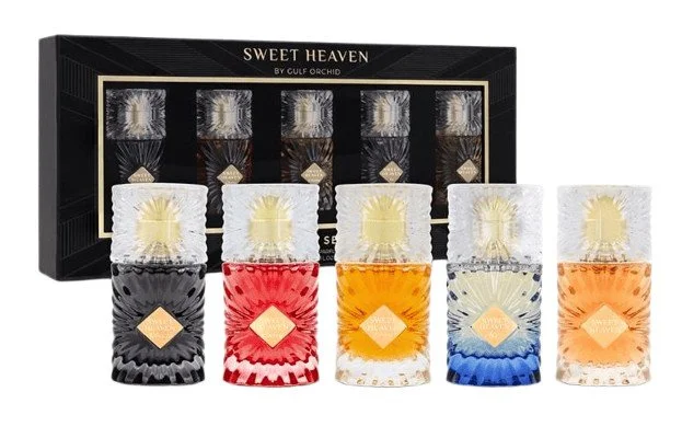 Sweet Heaven Set de Viaje U 5x20 ml (Heaven, Extreme, Tob, Cherry, Ice) Eau de Parfum