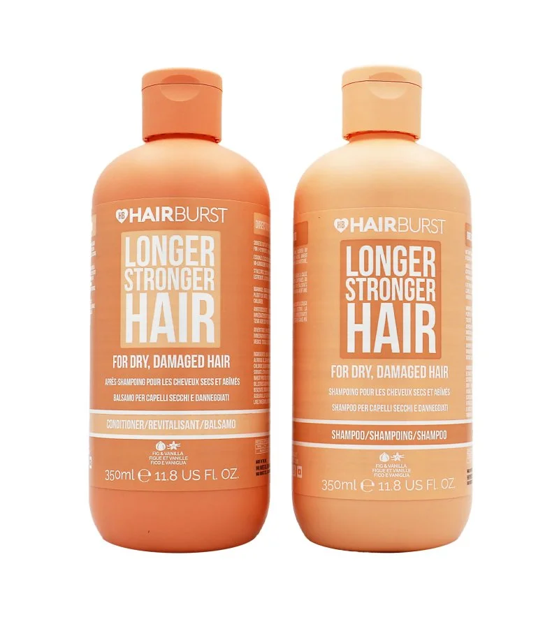 Longer Stronger Hair Dry & Damaged set para cabello seco y dañado champú 350 ml + acondicionador