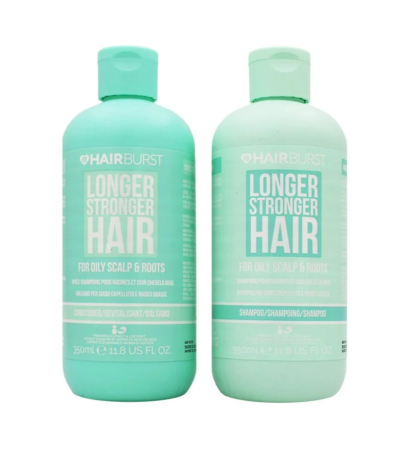 Longer Stronger Hair Oily Scalp & Roots set para cabello graso champú 350 ml + acondicionador
