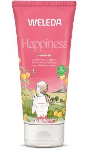 Weleda HAPPINESS Gel de ducha pomelo 200 ml