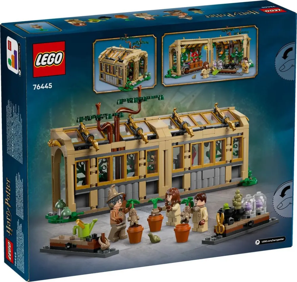 Harry Potter™ 76445 Castillo de Hogwarts: Clase de Herbología