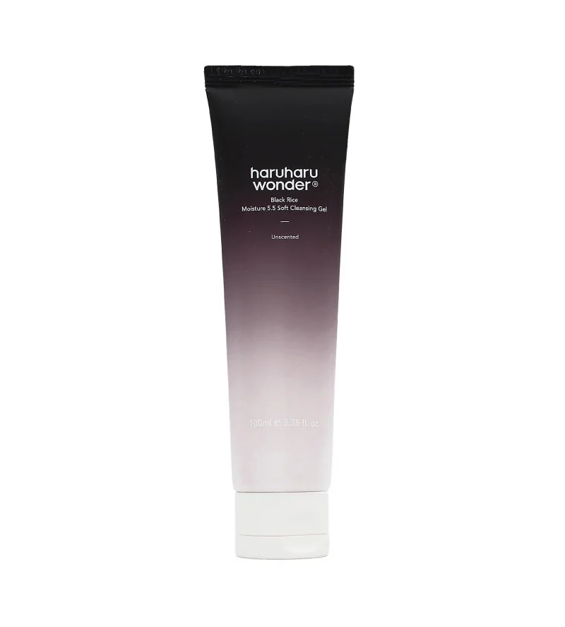 Wonder Black Rice Moisture 5.5 Soft Cleansing Gel gel limpiador facial suave con pH 5,5 100 ml