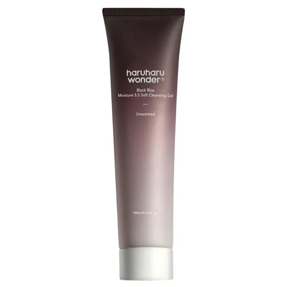 Wonder Black Rice Moisture 5.5 Soft Cleansing Gel gel limpiador facial suave con pH 5,5 100 ml