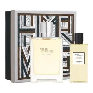 Hermès Terre D'Hermès Eau Givrée EDP recargable 100 ml + SG para cuerpo y cabello 80 ml M