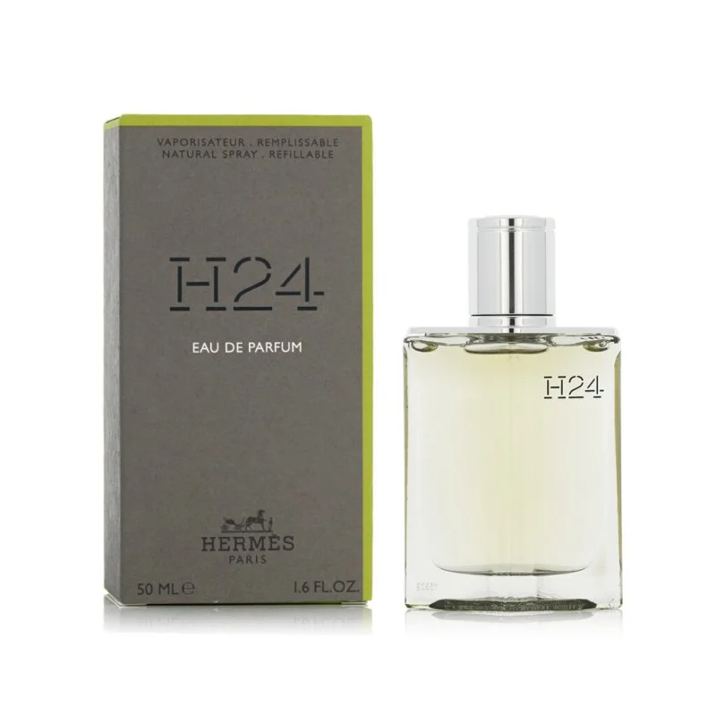 H24 agua de perfume recargable para hombre 50 ml