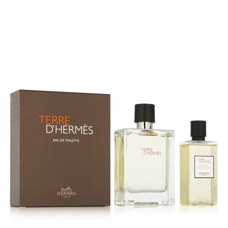Terre D'Hermès Eau de Toilette para hombre 100 ml + gel de ducha 80 ml