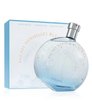 Hermes Eau des Merveilles Bleue agua de tocador para mujer 100 ml