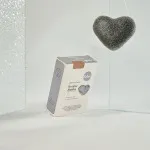 Kvitok Esponja de limpieza profunda Konjac con carbón negro activado