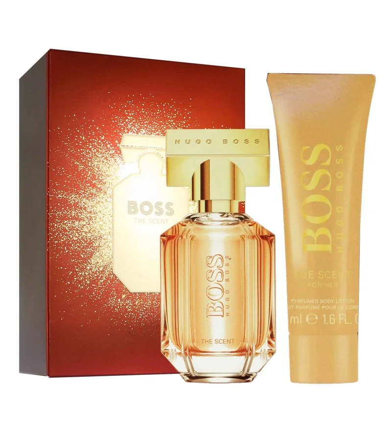 Boss The Scent For Her set de regalo 30 ml + leche corporal Eau de Parfum para mujer