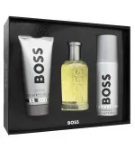 Boss Bottled set de regalo para hombres eau de toilette 100 ml + gel de ducha 100 ml + desodorante en spray 150 ml 100 ml + sprchový gel 100 ml + deosprej 150 ml