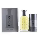 Boss Bottled set de regalo para hombres eau de toilette 100 ml + gel de ducha 100 ml + desodorante en spray 150 ml 100 ml + sprchový gel 100 ml + deosprej 150 ml