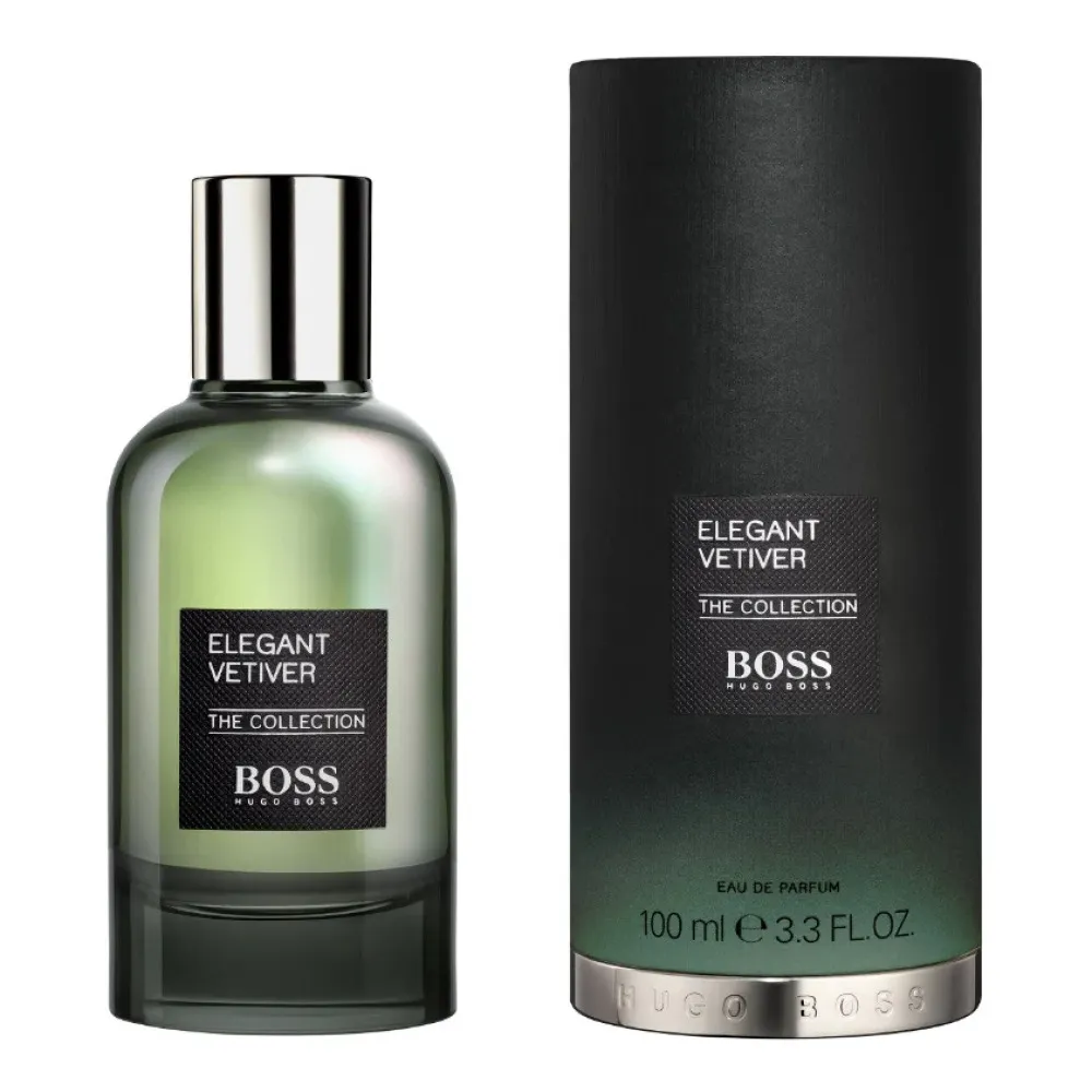 Boss The Collection Elegant Vetiver eau de parfum para hombres 100 ml