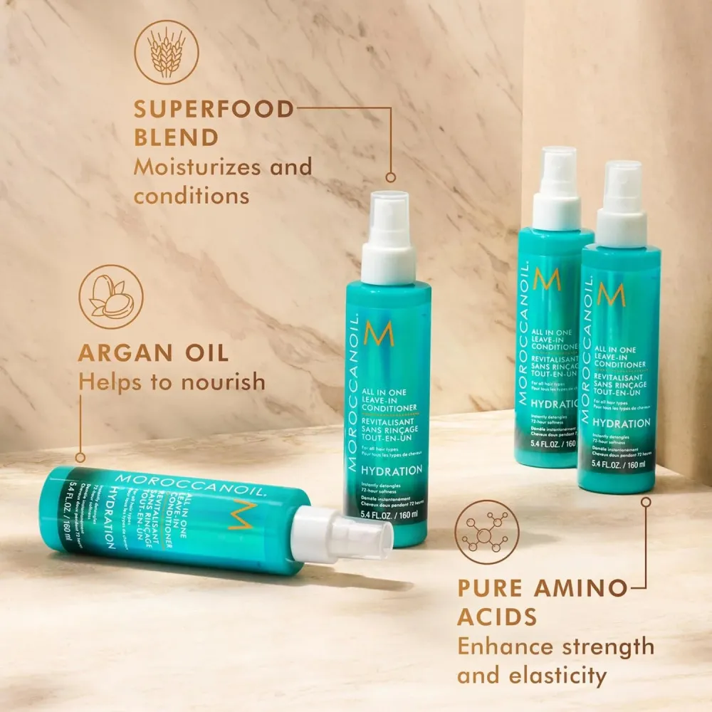 Acondicionador sin enjuague todo en uno hidratante 160 ml