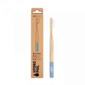 Hydrophil Cepillo de dientes de bambú (mediano) - azul - 100% renovable