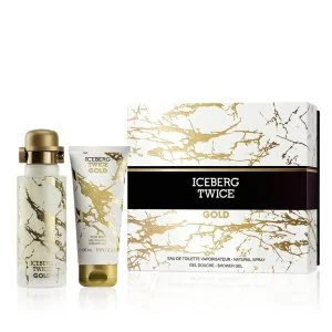 Iceberg Twice Gold Eau de Toilette para hombre 125 ml + gel de ducha