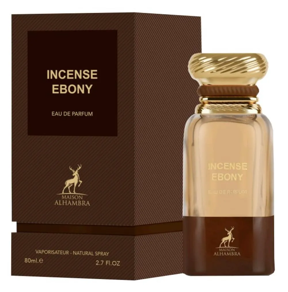 Incense Ebony agua de perfume unisex 80 ml