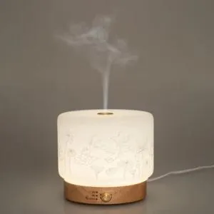 Innobiz Difusor ultrasónico y humidificador Lisalia Wave - ideal para conciliar el sueño, 4 programas