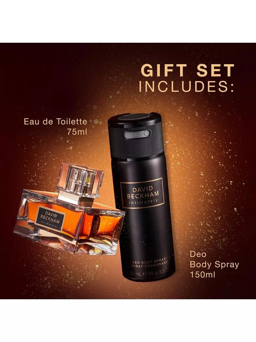 Intimately Men set de regalo 75 ml + desodorante en spray eau de toilette para hombre