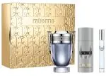Invictus Eau de Toilette para hombre 100 ml + EDT mini 10 ml + desodorante en spray 150 ml
