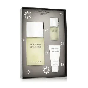 Issey Miyake L'Eau d'Issey Pour Homme EDT para hombre 125 ml + EDT 15 ml + gel de ducha