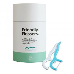 NFco. Friendly Flossers (45 unidades) - sabor menta