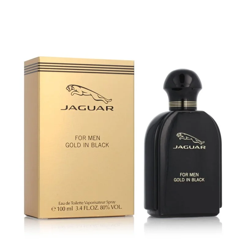 Jaguar For Men Gold in Black Eau de Toilette para hombre 100 ml