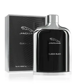 Agua de tocador Jaguar Classic Black para hombre 100 ml