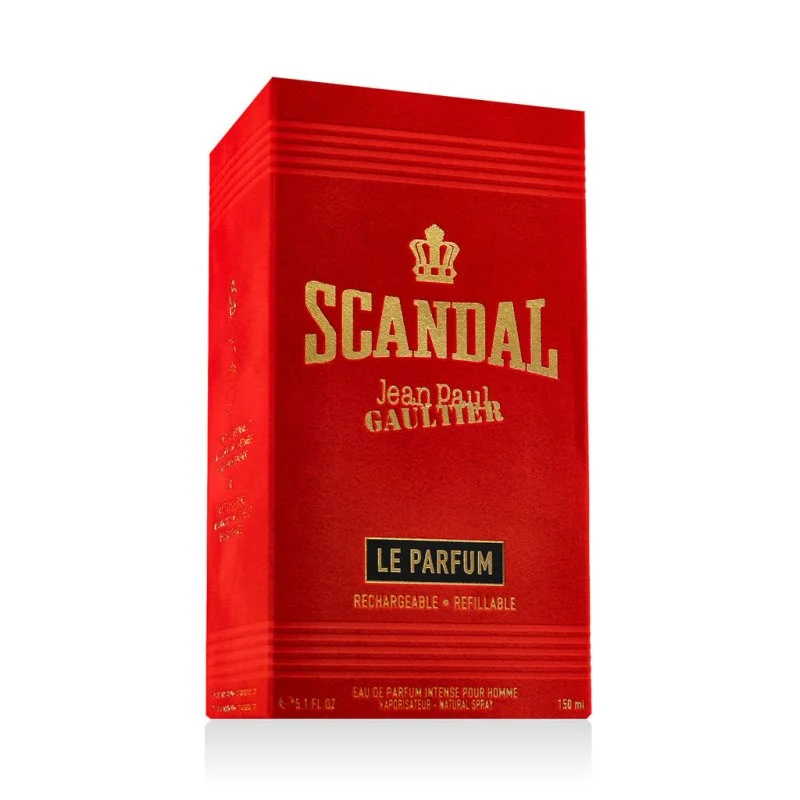 Jean Paul Gaultier Scandal Pour Homme EDP Intense perfume recargable para hombre 150 ml