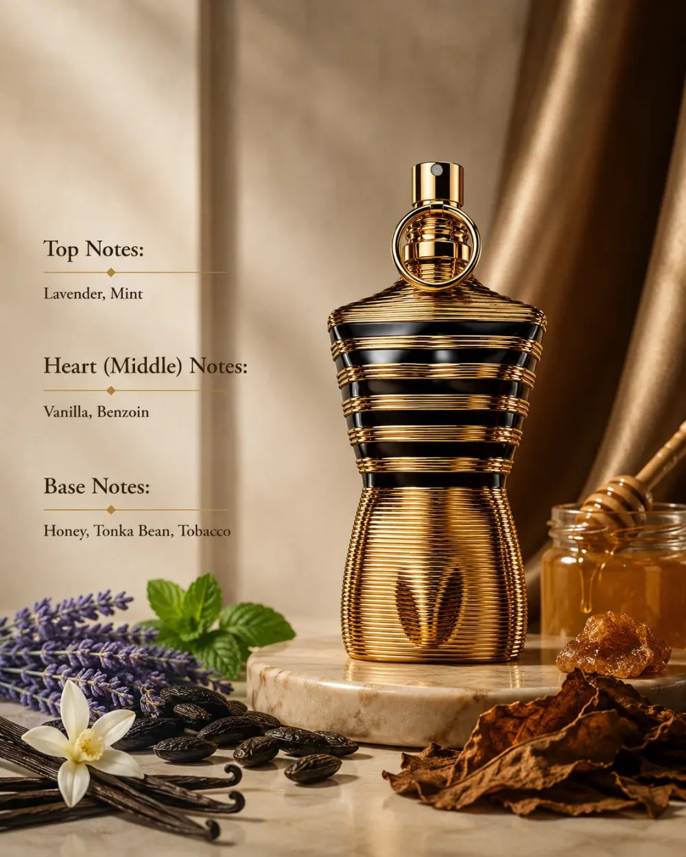 Le Male Elixir perfume para hombres 75 ml