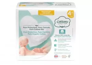 Cottony Pañales desechables de algodón ecológico 7-18 kg