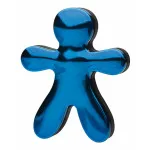 Jeff Chrome Lotus Flowers ambientador para coche azul