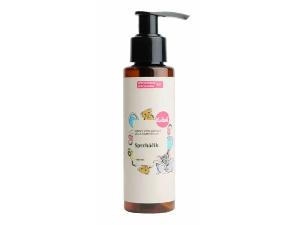 Kvitok Gel de ducha y champú suave para bebés 2en1
