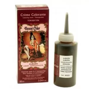 Henné Color Aderezo de crema fina 90ml Burdeos