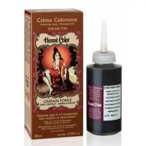 Henné Color Aderezo de crema fina 90ml Burdeos