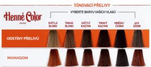 Henné Color Aderezo de crema suave 90ml Caoba