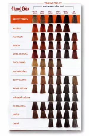 Henné Color Aderezo de crema suave 90ml Caoba