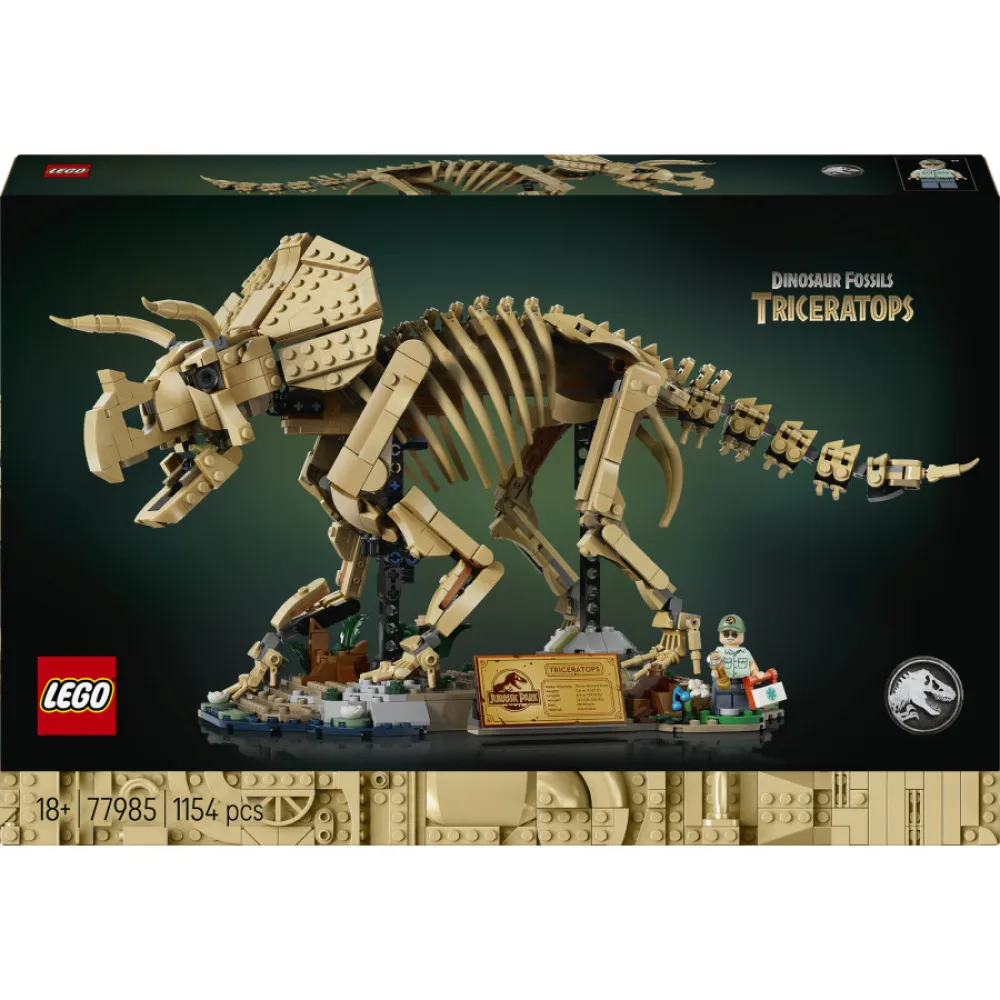 Jurassic World 77985 Fósil de dinosaurio: Triceratops