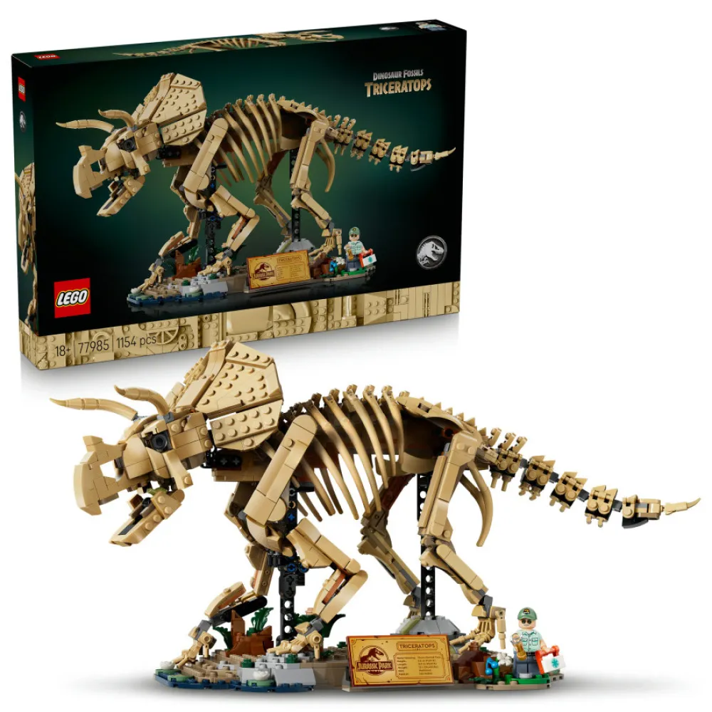 Jurassic World 77985 Fósil de dinosaurio: Triceratops
