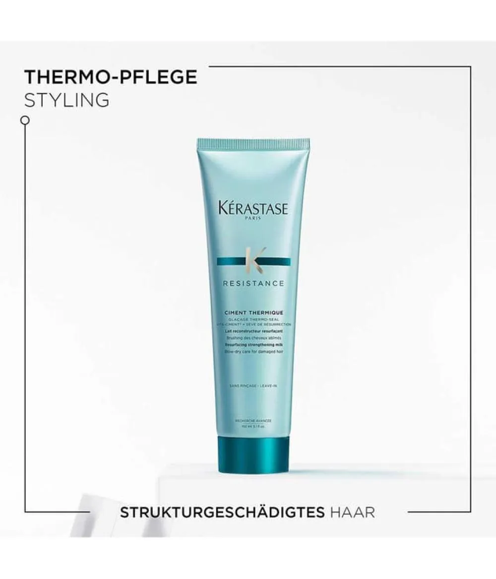 Resistance Ciment Thermique leche termoactiva reparadora para cabello debilitado 150 ml