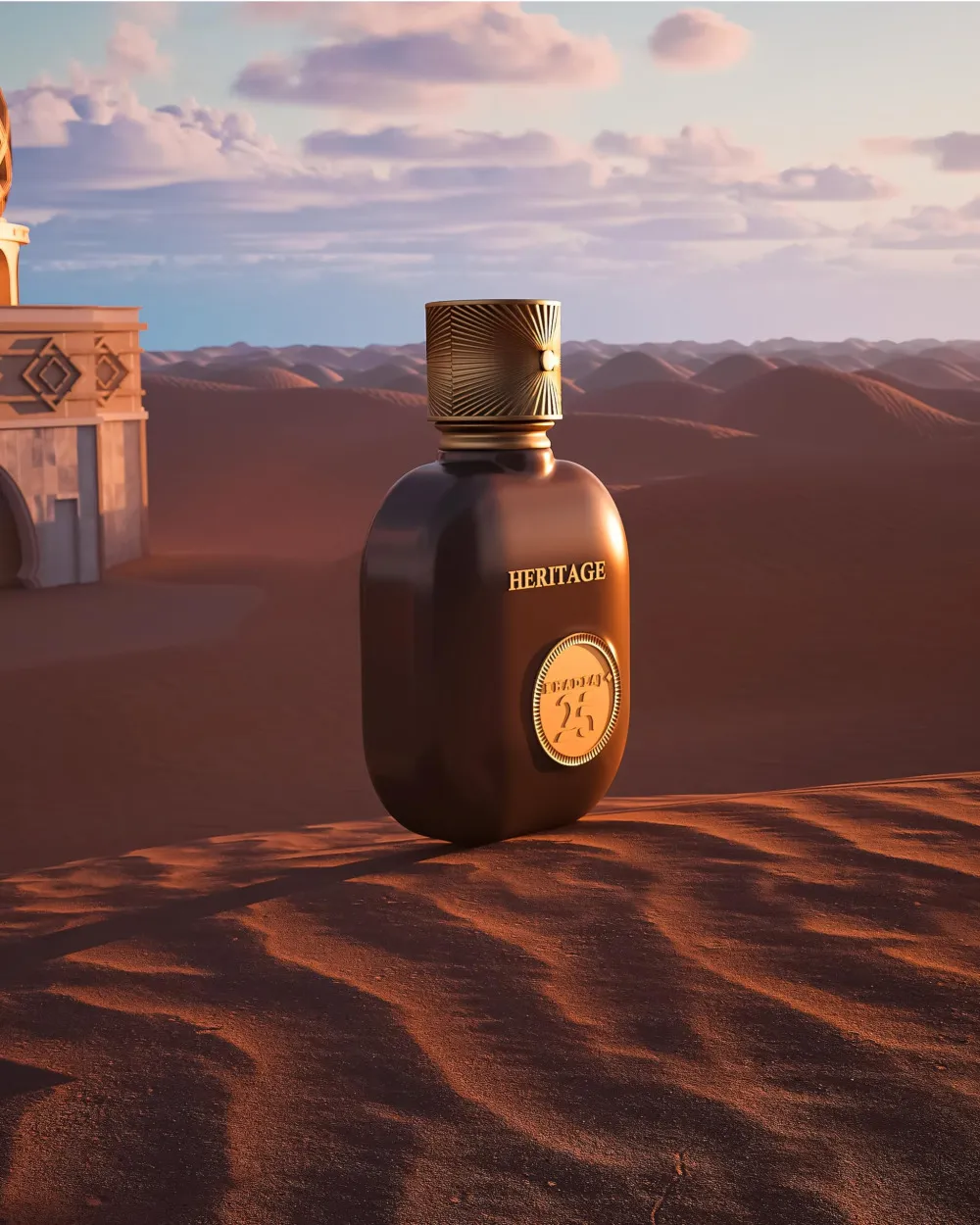25 Heritage agua de perfume para hombre 100 ml