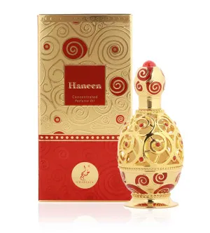 Khadlaj Haneen Gold aceite perfumado unisex 20 ml