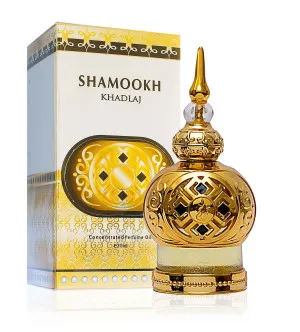 Khadlaj Shamookh Gold aceite perfumado unisex 20 ml