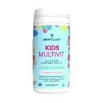 Vegetology Kids Multivit - Multivitaminas y minerales para niños, 60 comprimidos